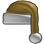 24k Gold Santa Hat