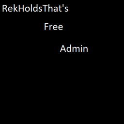 RekHoldsThat's free admin