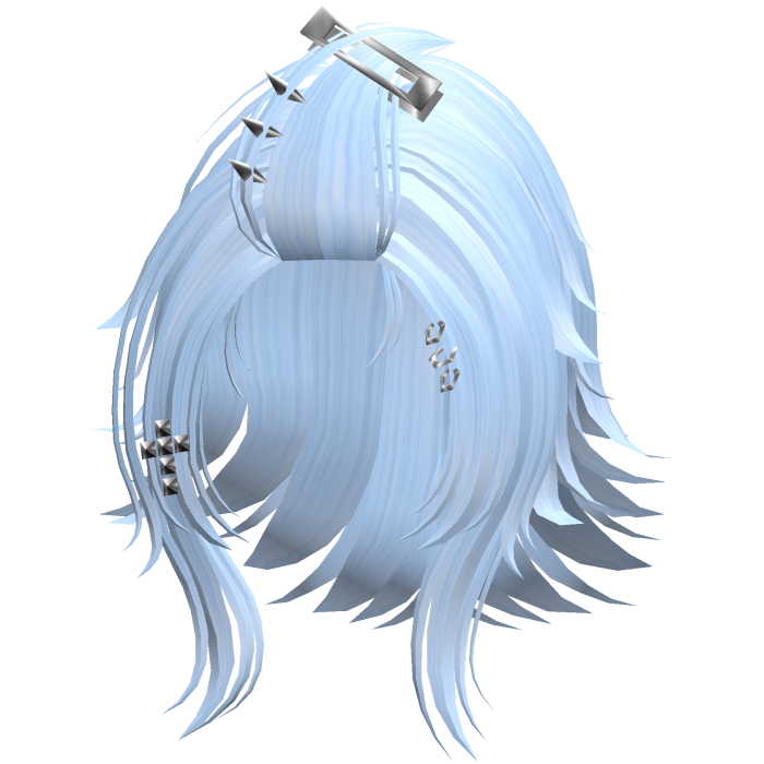 Punk Wolf Cut 1 Light Blue