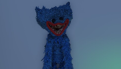 Huggy Wuggy AI in Starting Place