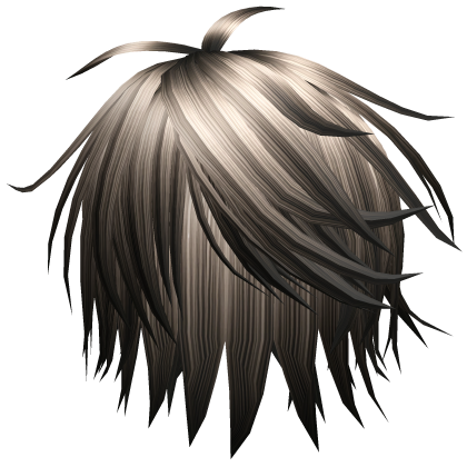 Emo Gothic Messy Hair (Brown) Roblox item