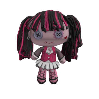 Cute Voodoo Draculaura Plushie [BACKPACK]