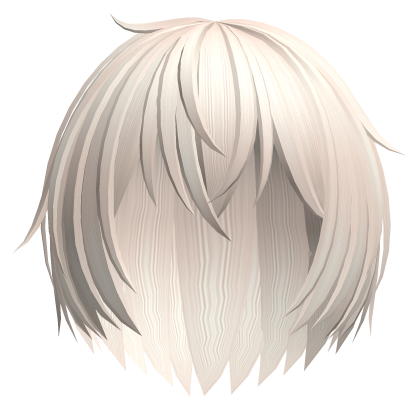 blonde layered fluffy moe anime boy hair emo Roblox item