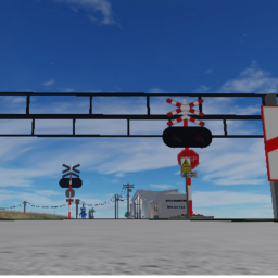 Real Polish Level Crossing Warszowice