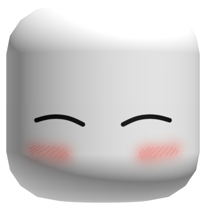 super happy blush face Roblox item