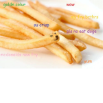 We like doges and french fries!