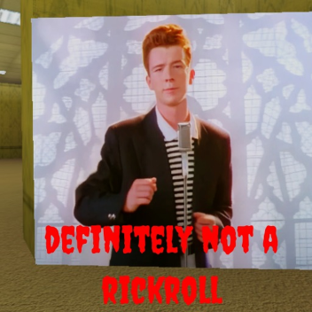 Don't get rickrolled in the backrooms (Scary😲)