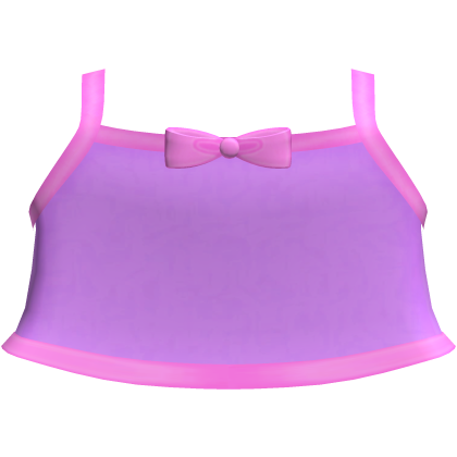 Cute Pink & Purple Tweencore Tank Top Roblox item