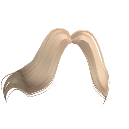 Blonde Flowy Curtain Bangs Roblox item