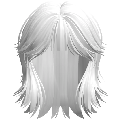 White - Cute Messy Bob Cut Roblox item