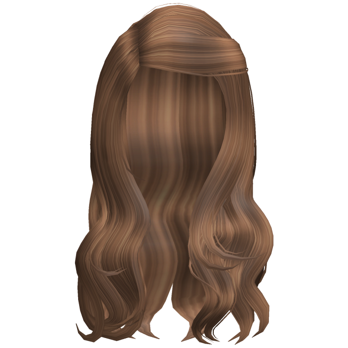 Caramel Wavy Chic Side Part Hair