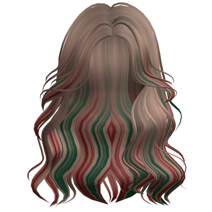 🎄Christmas Wavy Girl Hair (Milktea) Roblox item