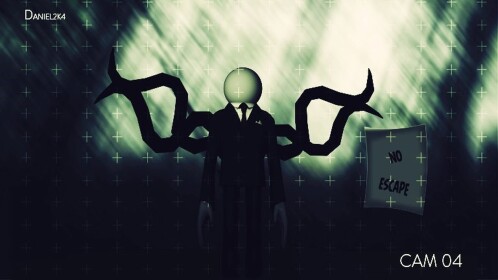 (NEW) SLENDER MAN IN AREA 51!