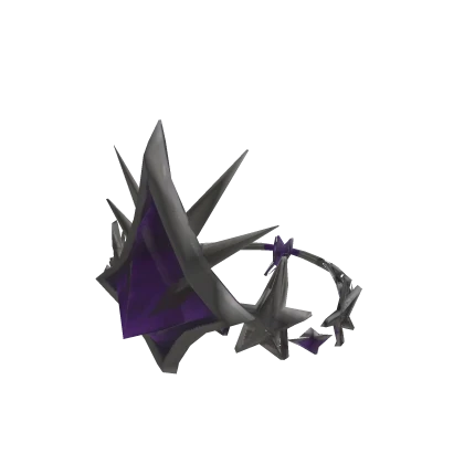 Shattered Violet Crown Roblox item render