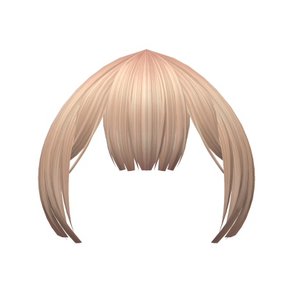 Tucked Anime Bangs (Blonde) Roblox item