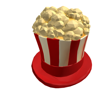 Popcorn Top Hat Roblox item