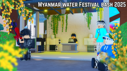 Festiw Wodny w Myanmar 