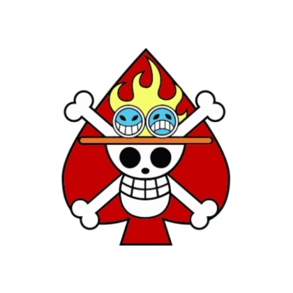 Portgas D. Ace One Piece Jolly Roger Roblox decal