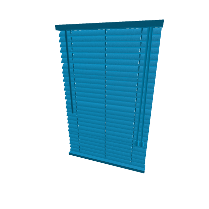 ######### Mini Blinds Cyan Blue Aluminum
