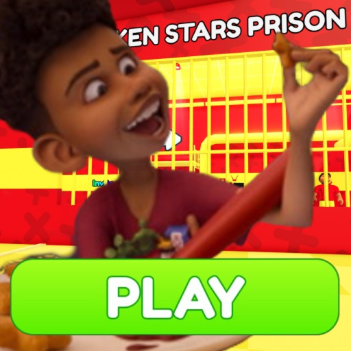 🐔 CHICKEN STARS PRISON RUN! (Obby) ⭐ official Roblox game thumbnail