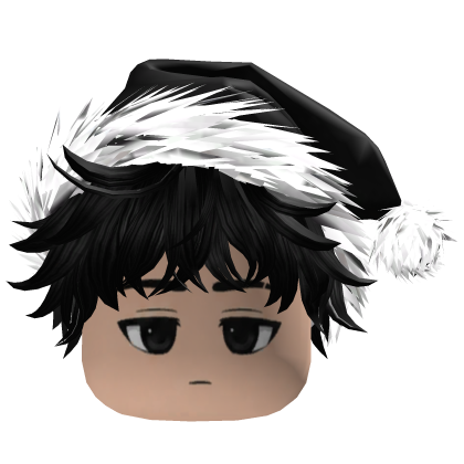 Midnight Santa Hair Roblox item