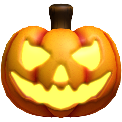 Glowing Pumpkin Head