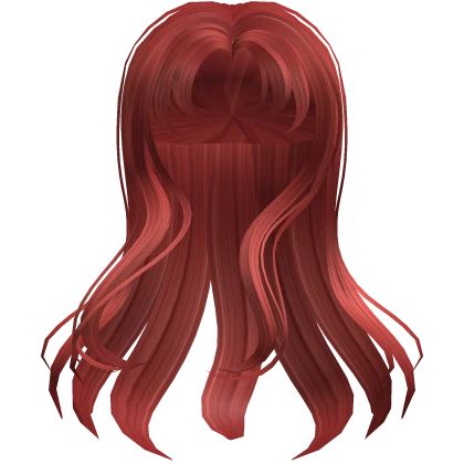 Starfire Ginger Flowy Alien Hair Teen Titans Roblox item render
