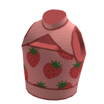 Strawberry kawaii pink top