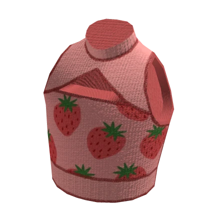 Strawberry kawaii pink top Roblox item thumbnail