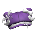 Cute Puppy Wings Beret In Purple