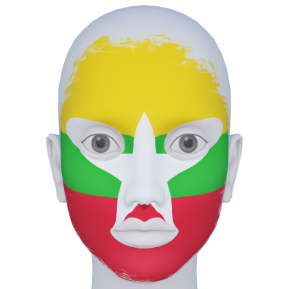 Myanmar Facepaint