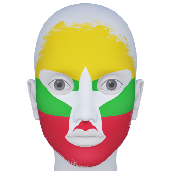Myanmar Facepaint