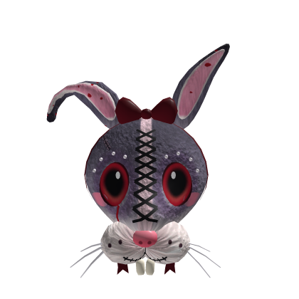 Sweet Little Goth Bunny Mask