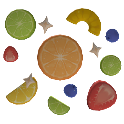 Cute Scattered Colorful Fruit Salad Roblox item