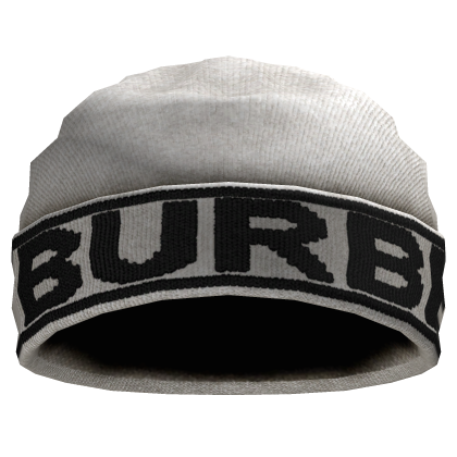 Burberry Folded Beanie White Roblox item