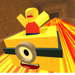Ride a Box Down Slides