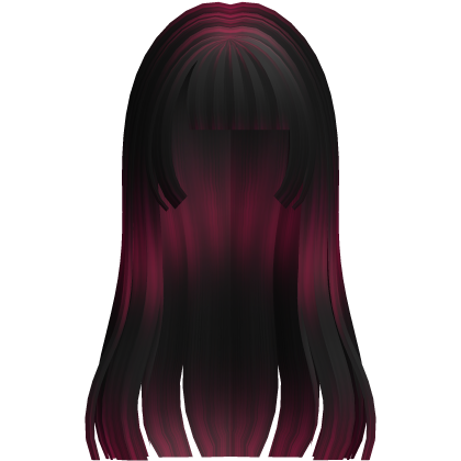 long pink skunk hime hair