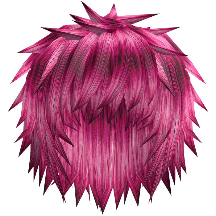 Pink Spiky Emo Vkei Anime Boy Hair