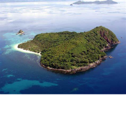 The island