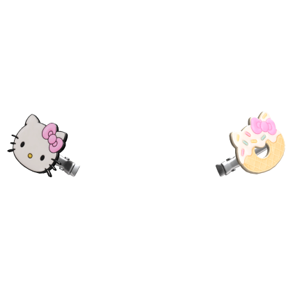 𝓓 | hk donut hairclip light pink
