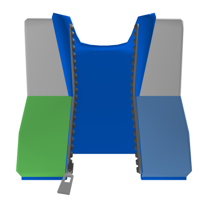 Frutiger aero jacket (blocky)