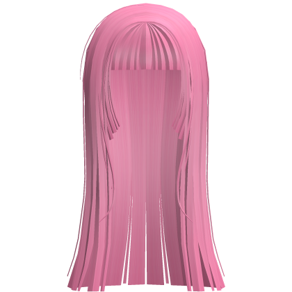 ♡: pretty doll straight long hime in hot pink Roblox item