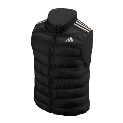 adidas Black Sleeveless Jacket (closed) - Roblox