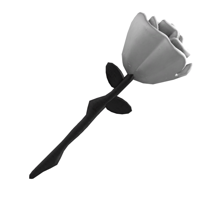 [CHEAP💵] White Emo Rose