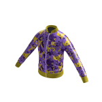 Camo Tracksuit Jacket - Purple & Yellow