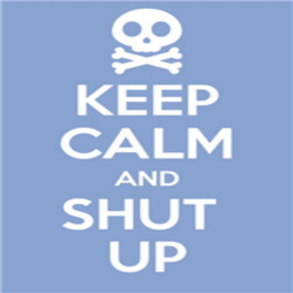 keep calm poster 2 Roblox decal