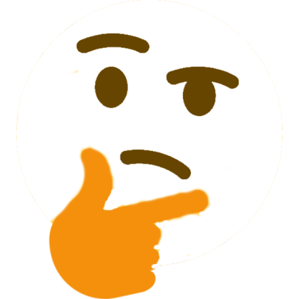 thinking emoji Roblox decal