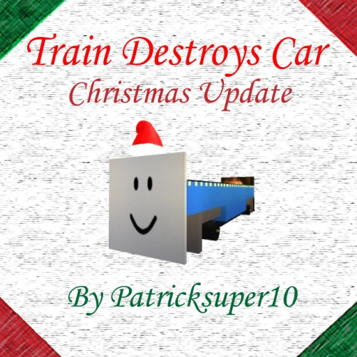 [Christmas Update] Train Destroys Car  official Roblox game thumbnail