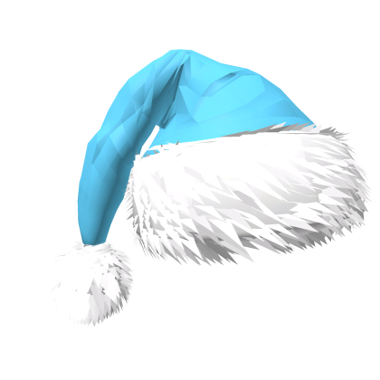 Christmas Hat Cyan Santa Holiday New Year 🎅