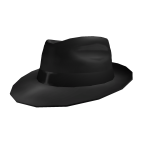 Black S Fedora